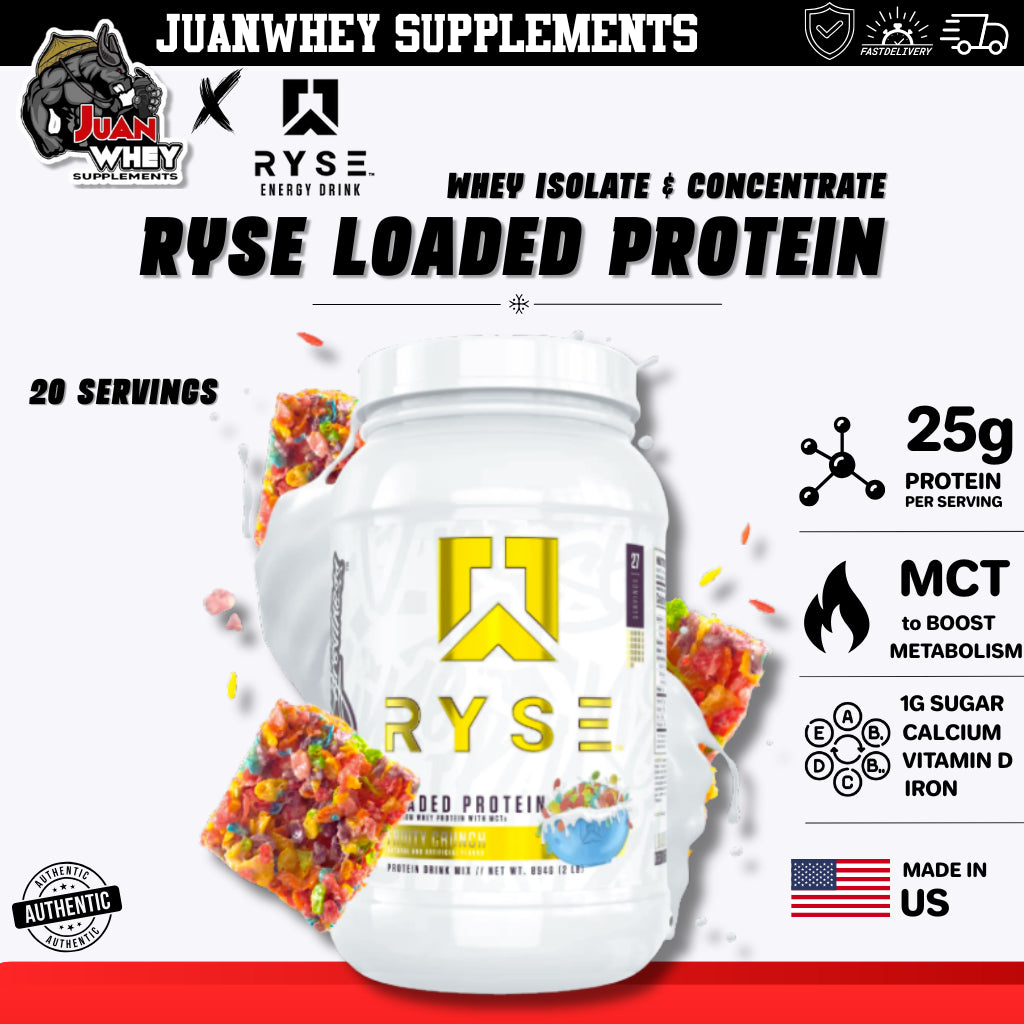 Ryse Loaded Whey Protein - 20 servings