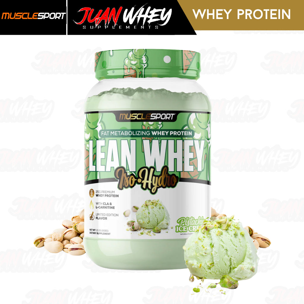 Musclesport Lean Whey Isolate | Iso hydro - Fat Metabolizing Whey Protein 2LBS