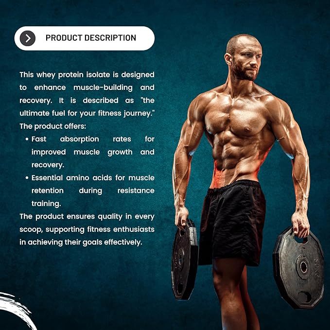 Core Champs ISOLATE 100% Whey Protein Powder 4.41LBS 67 Servings