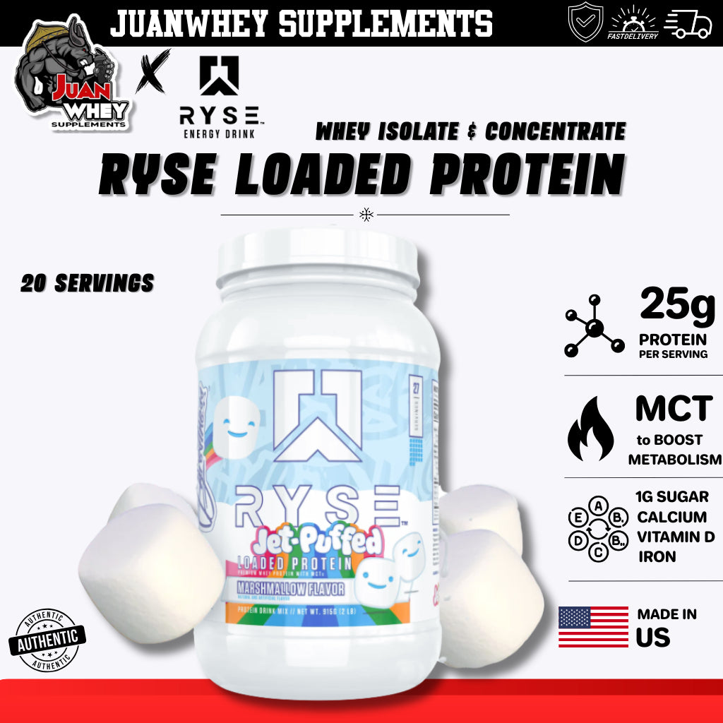 Ryse Loaded Whey Protein - 20 servings