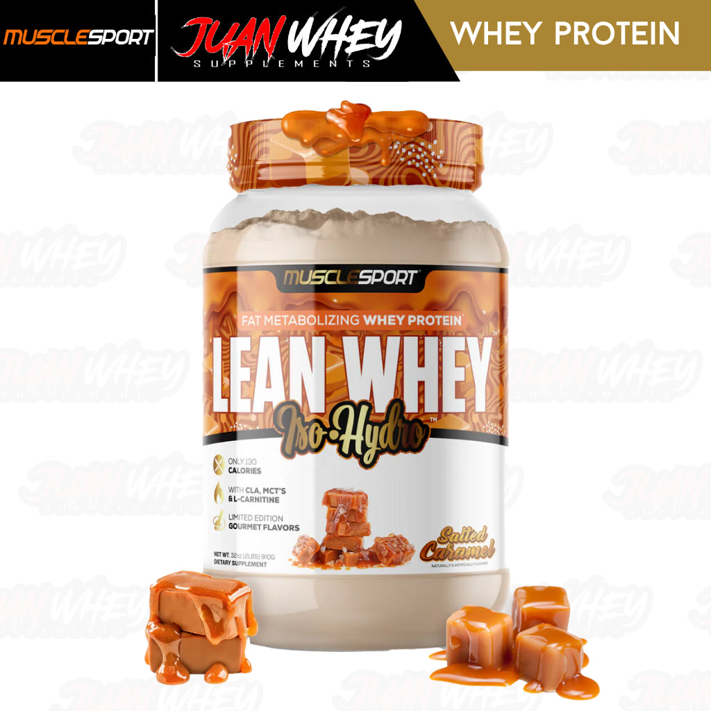 Musclesport Lean Whey Isolate | Iso hydro - Fat Metabolizing Whey Protein 2LBS