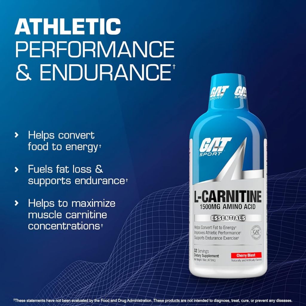 Gat Sports Liquid L-Carnitine 32 Servings