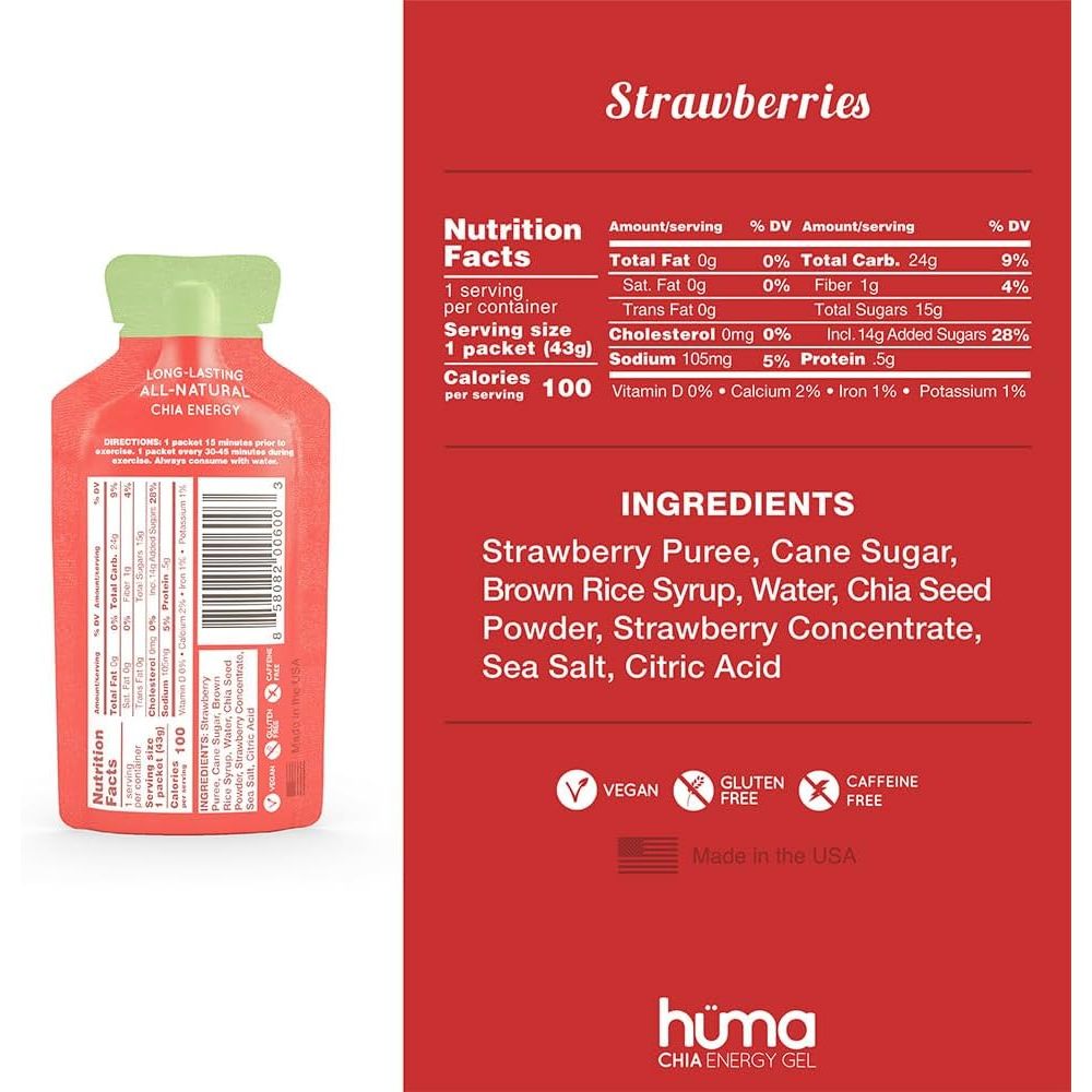 Huma Energy Gels Ready to Drink