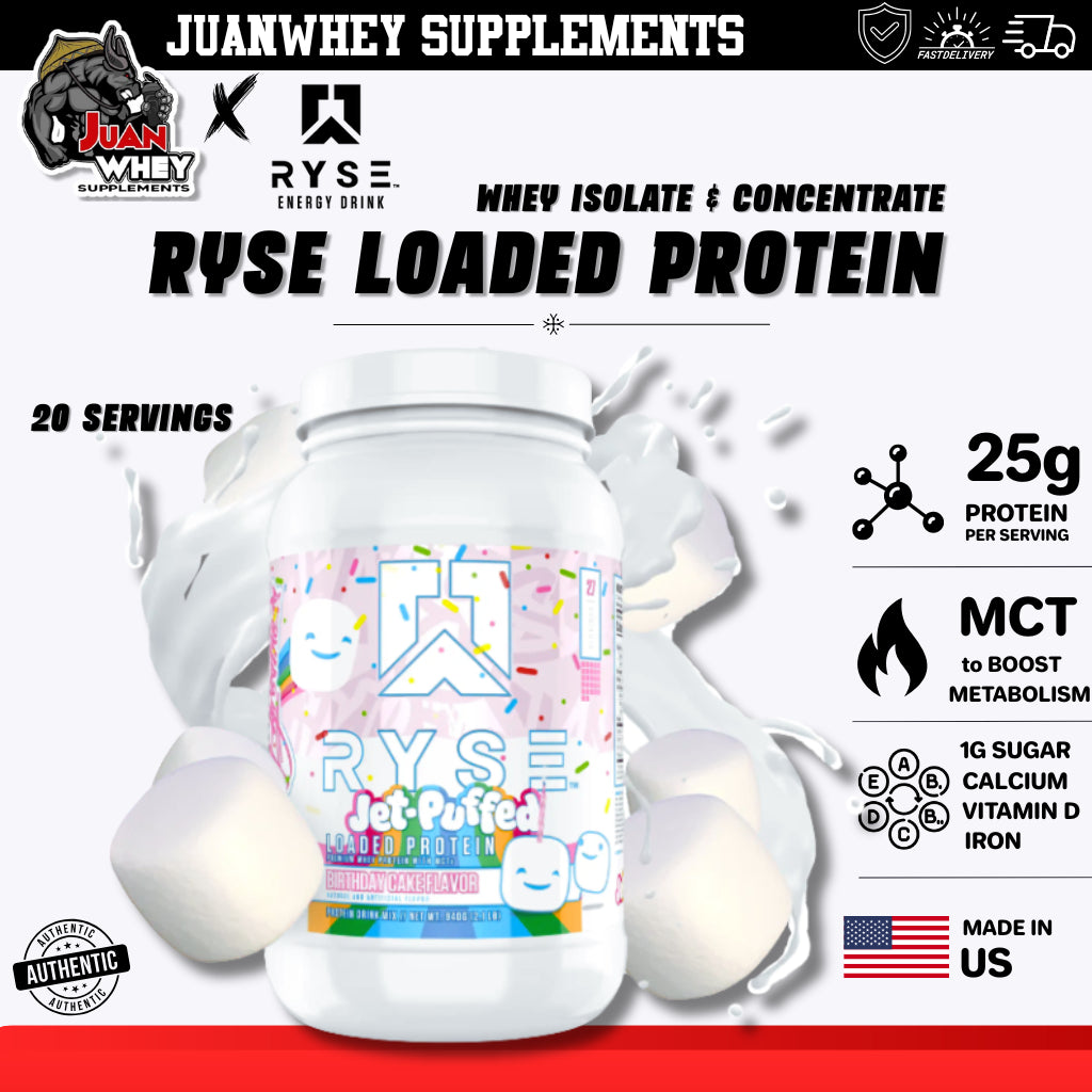 Ryse Loaded Whey Protein - 20 servings