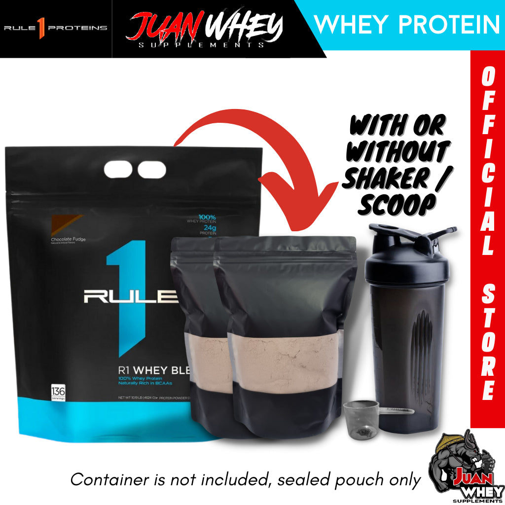 Rule 1 Whey Protein Blend Powder (1LB/2LBS)