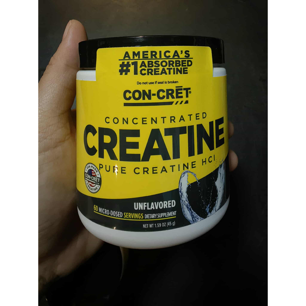 Con-Cret Creatine - Contentrated Pure Creatine HCI 60 servings