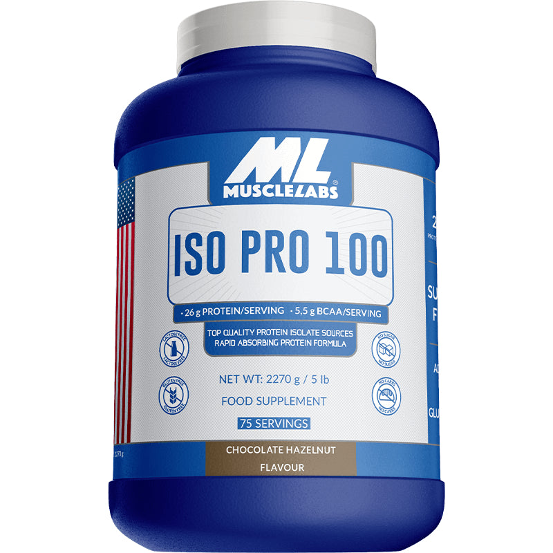 MUSCLE LABS ISO PRO 5LBS (75 Servings)