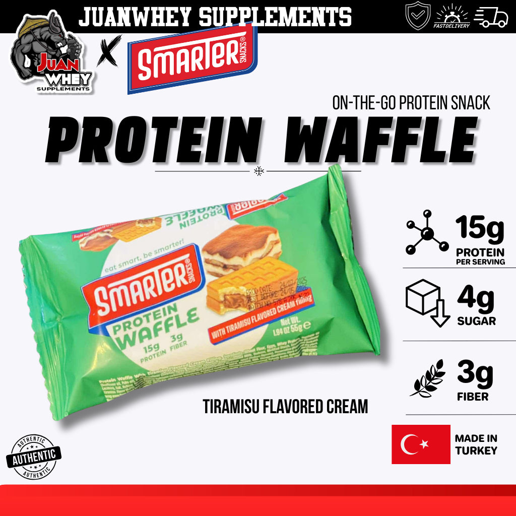 [Bundle] Smarter Protein Waffle 55g 4 Flavors - 2pcs and 5pcs Bundle