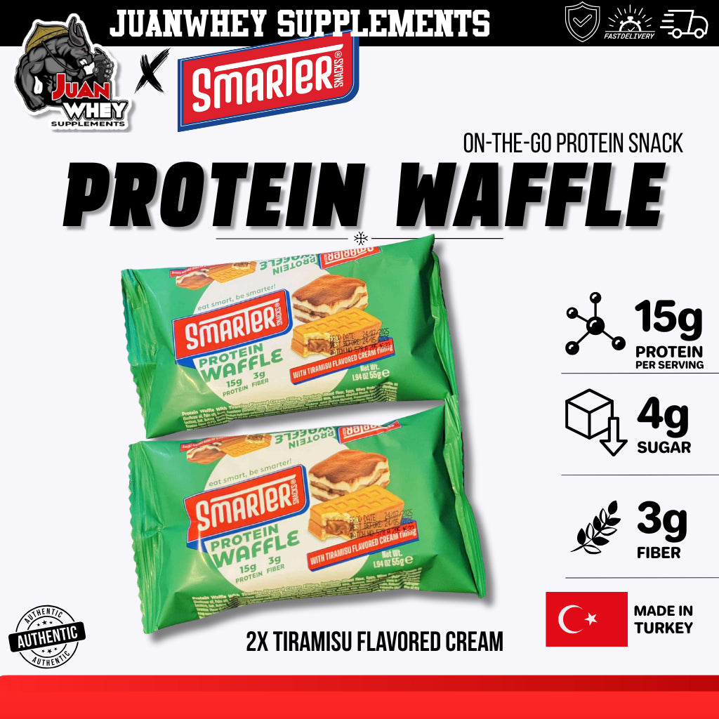[Bundle] Smarter Protein Waffle 55g 4 Flavors - 2pcs and 5pcs Bundle