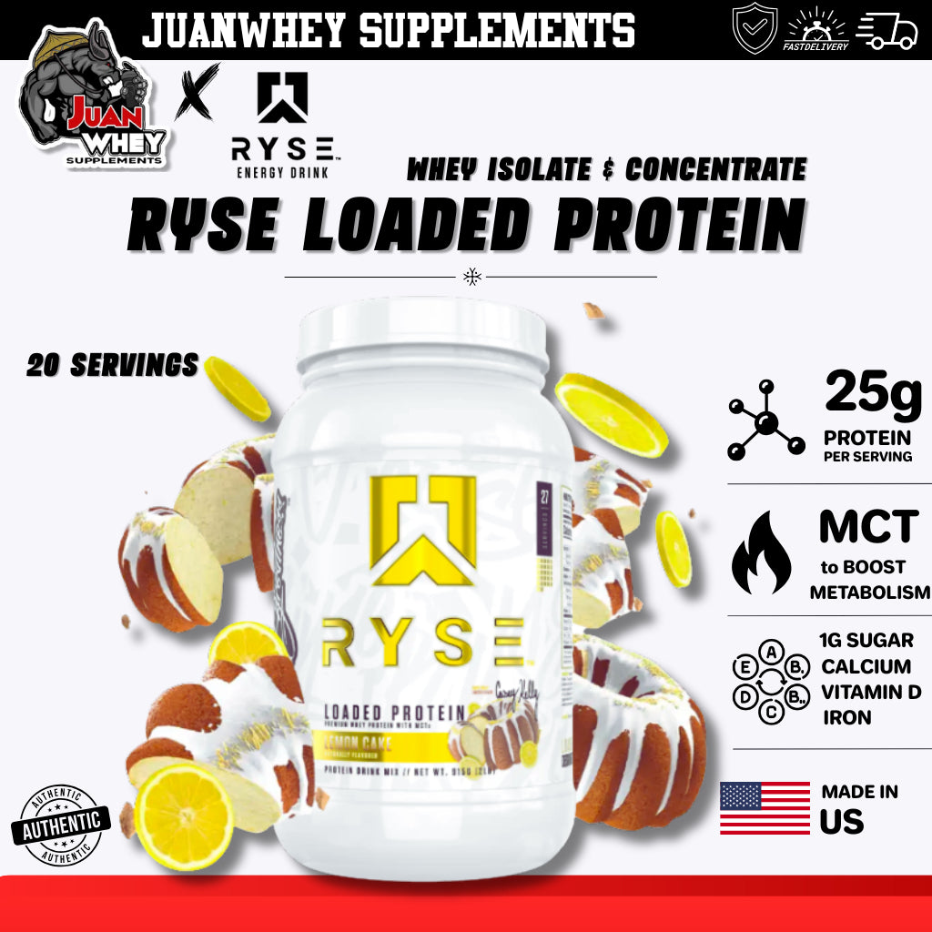 Ryse Loaded Whey Protein - 20 servings