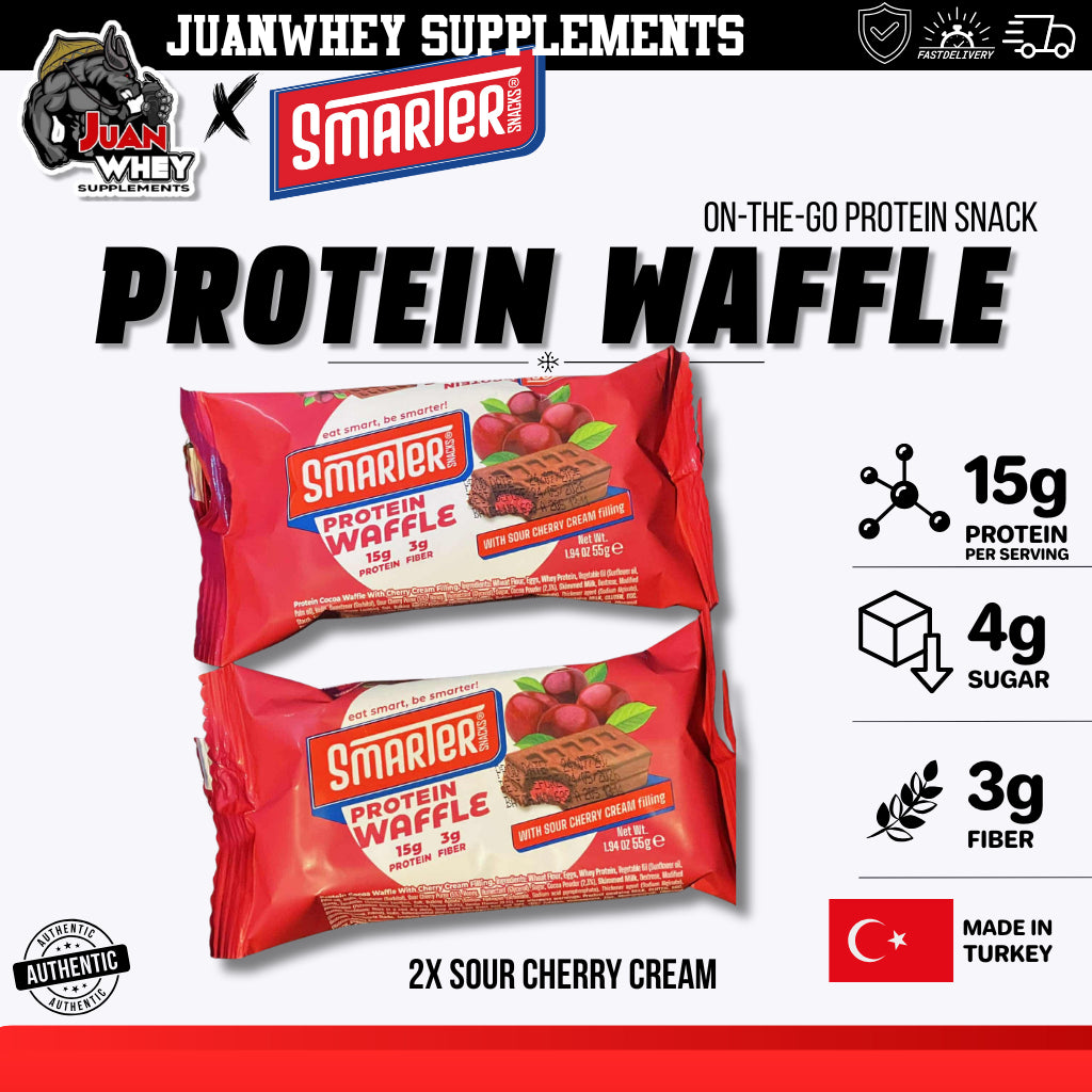 [Bundle] Smarter Protein Waffle 55g 4 Flavors - 2pcs and 5pcs Bundle