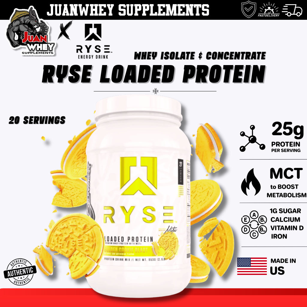 Ryse Loaded Whey Protein - 20 servings