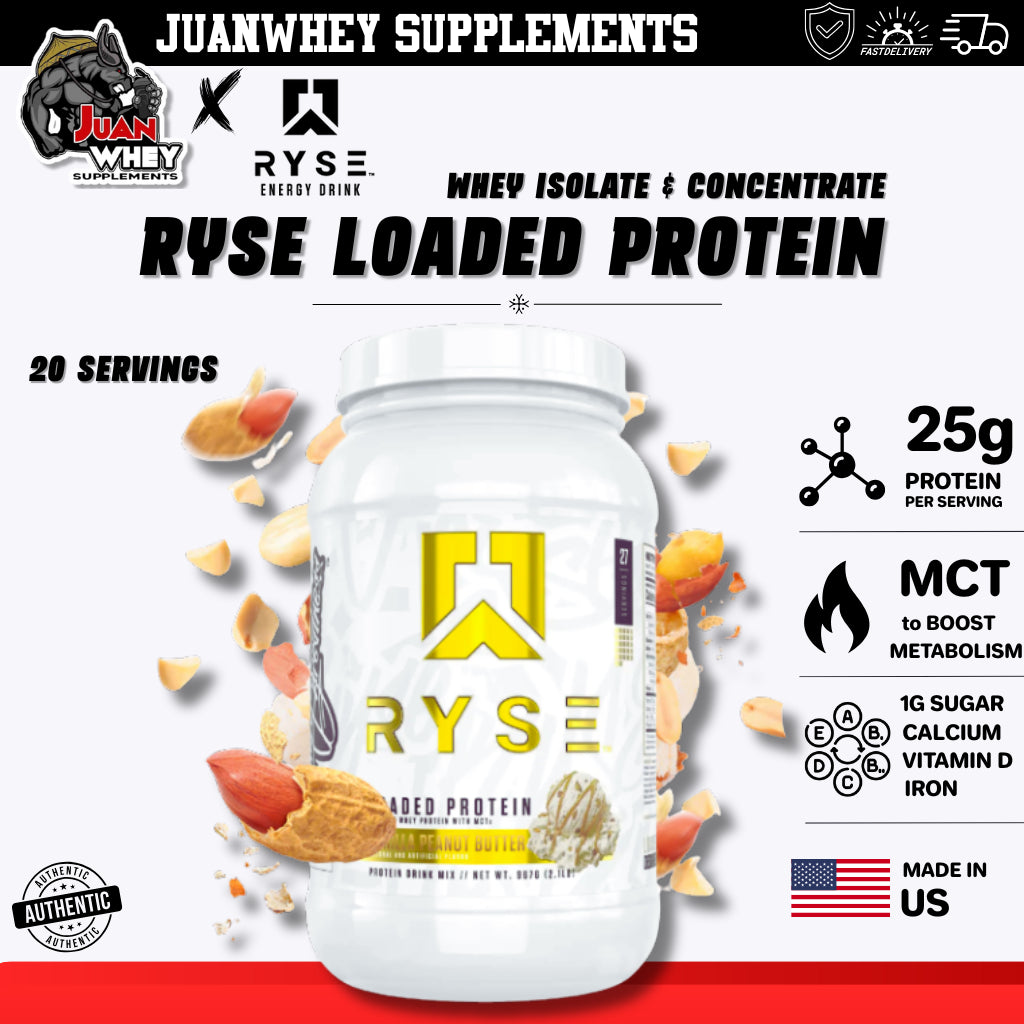 Ryse Loaded Whey Protein - 20 servings