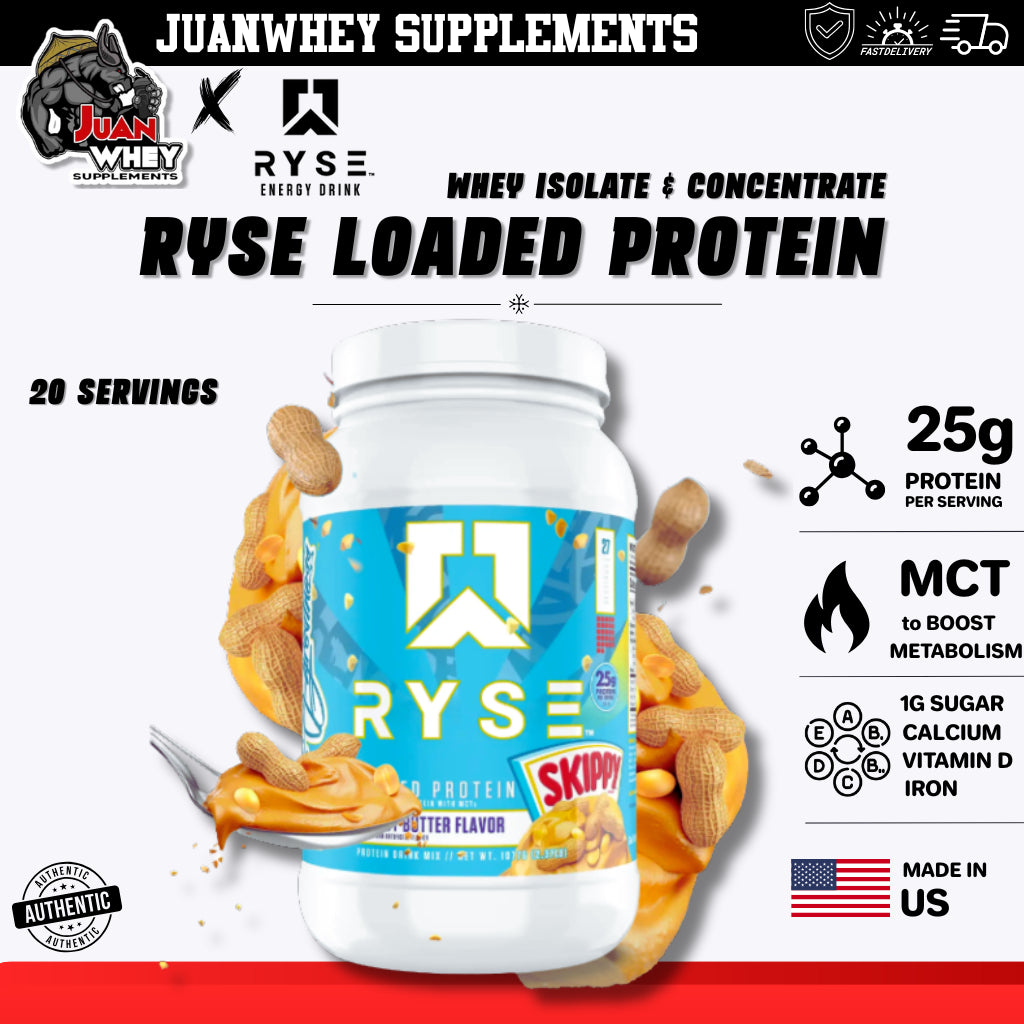 Ryse Loaded Whey Protein - 20 servings