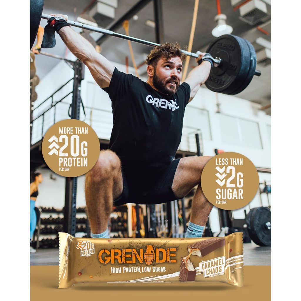 Grenade High-Protein Bars 1 Bar/2 Bars/ 5 Bars Bundle