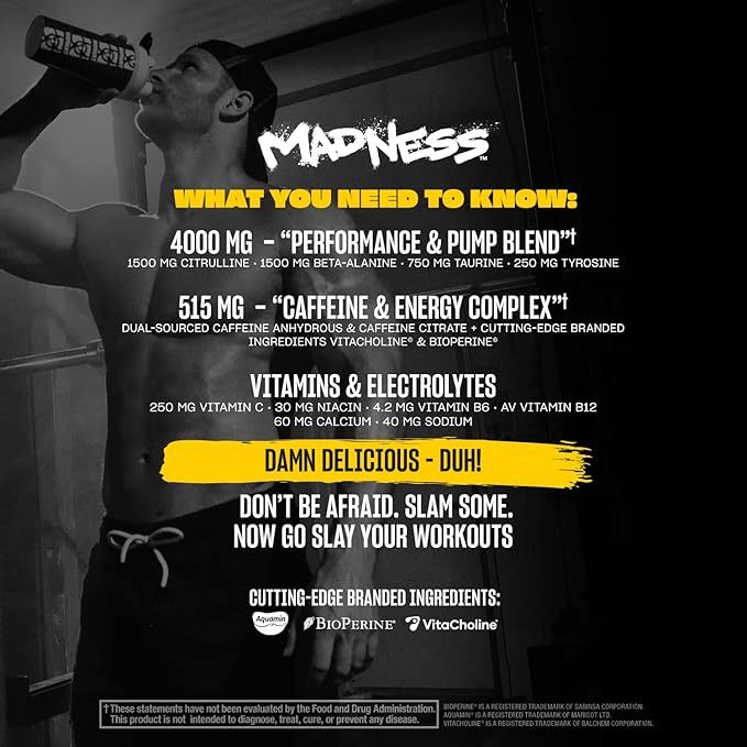 Mutant Madness Pre-Workout 30 servings
