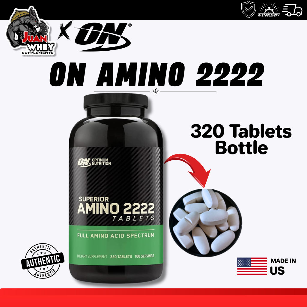 Optimum Nutrition Superior Amino 2222 Amino Acids 320 Tablets