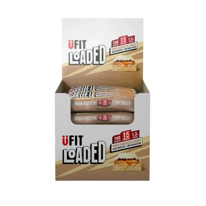 UFIT Loaded High Protein Bar 16x45g - 1 Box 16pcs