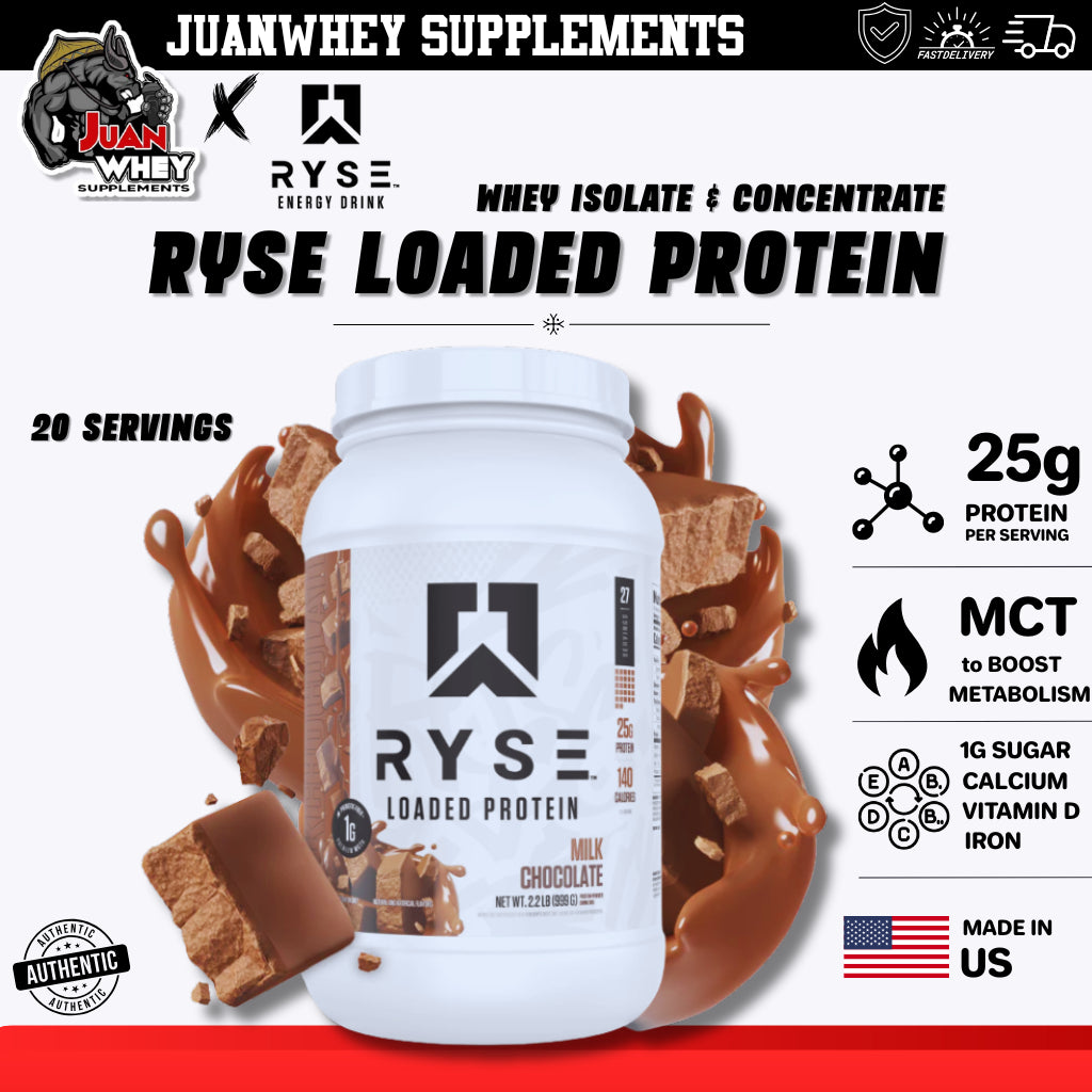 Ryse Loaded Whey Protein - 20 servings