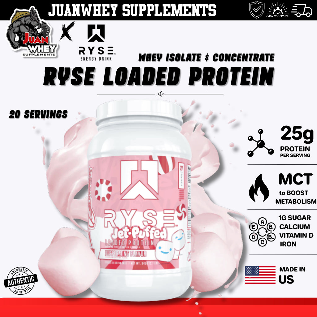 Ryse Loaded Whey Protein - 20 servings