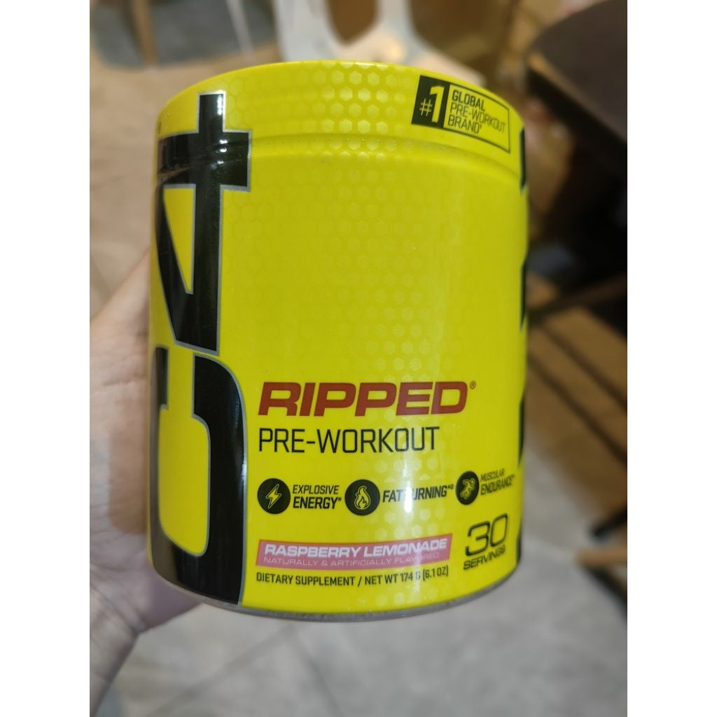 Cellucor C4 Ripped Pre-Workout Powder 30 Servings Pre Workout Energy Boost Cutting L-Carnitine
