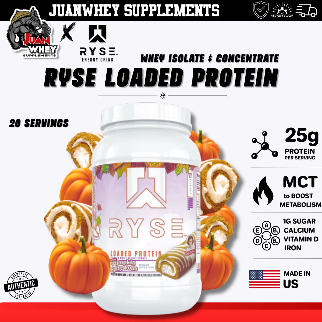 Ryse Loaded Whey Protein - 20 servings