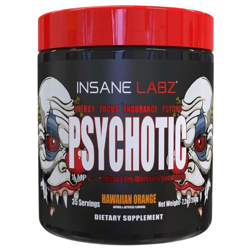 INSANE LABZ PSYCHOTIC PREWORKOUT 35 SERVINGS WITH FREEBIES