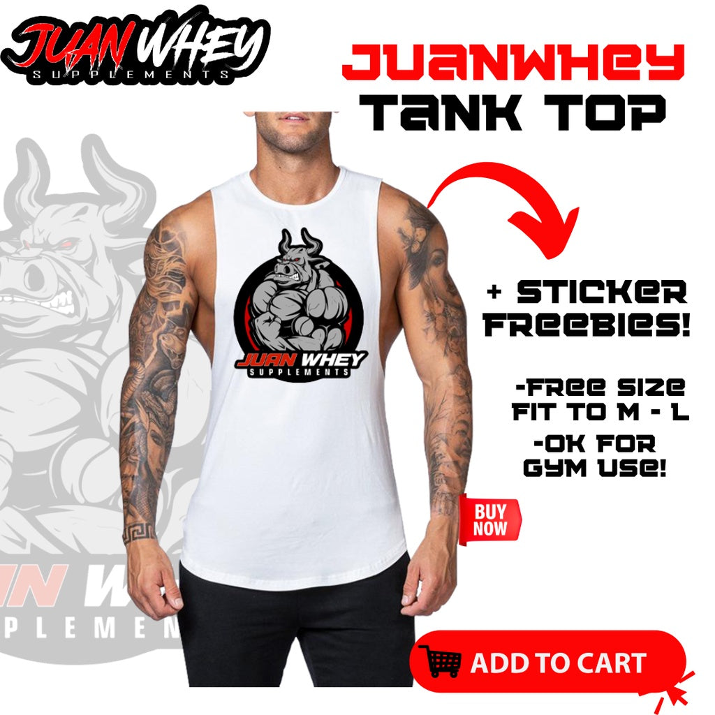 JUANWHEY TANK TOP LIMITED EDITION - from WHEY, MASS GAINER, AMINO SUPPLEMENT SHOP