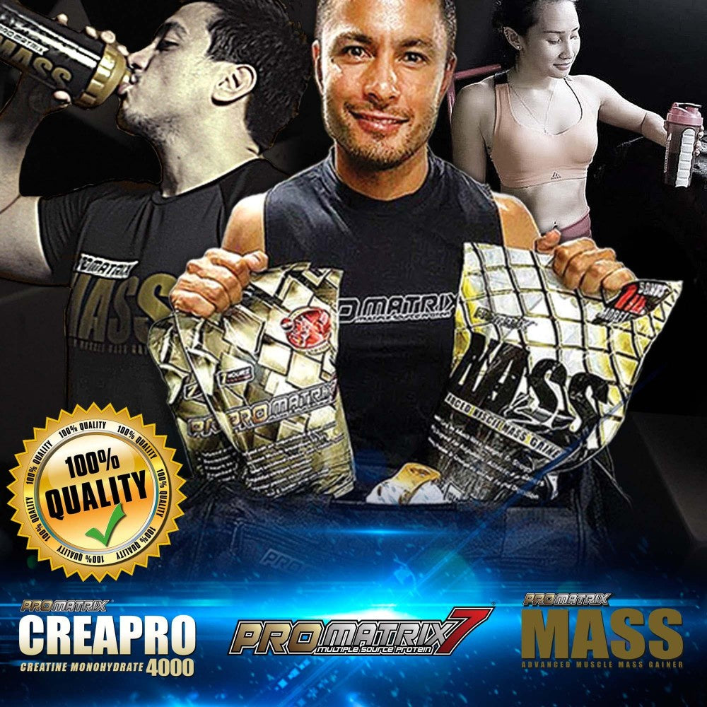PROMATRIX MASS GAINER - ADVANCE MUSCLE MASS GAINER 1LB or 2LBS with FREEBIES
