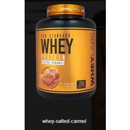 WHEYLABS WHEY PROTEIN POWDER 5LBS PRO STANDARD - Muscle Recovery Gluten-Free with FREE SANDO!===