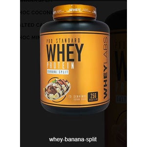 WHEYLABS WHEY PROTEIN POWDER 5LBS PRO STANDARD - Muscle Recovery Gluten-Free with FREE SANDO!===