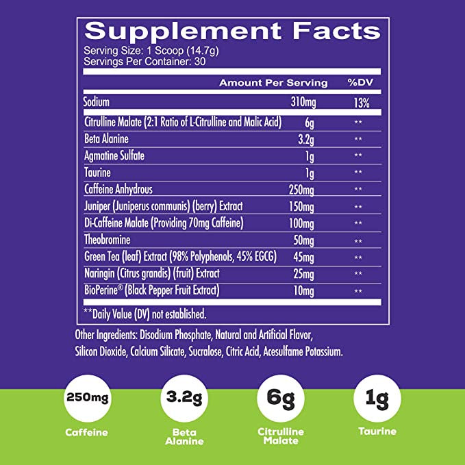 REDCON1 TOTAL WAR - Pre Workout Powder (30 Servings)