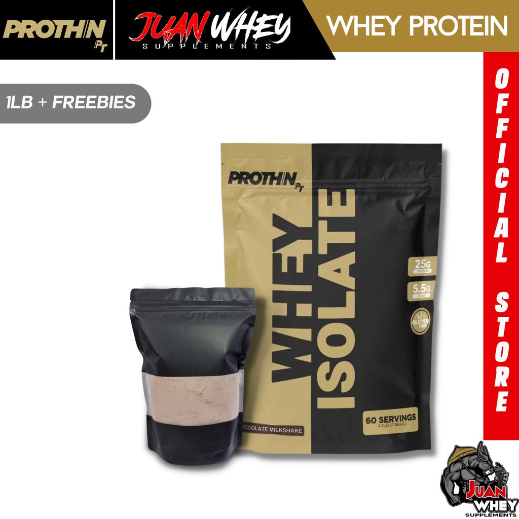PROTHIN WHEY ISOLATE 1LB PACK WITH OR WITHOUT SHAKER + FREEBIE
