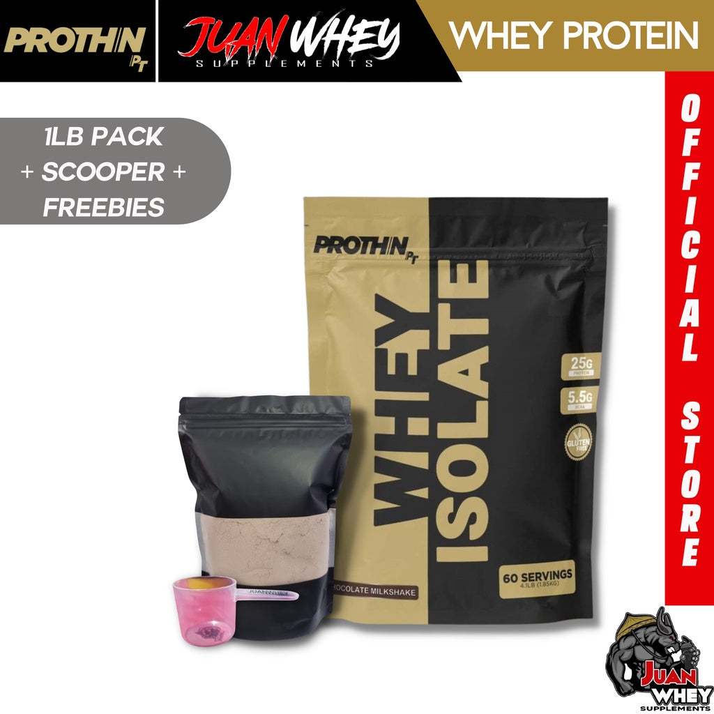 PROTHIN WHEY ISOLATE 1LB PACK WITH OR WITHOUT SHAKER + FREEBIE