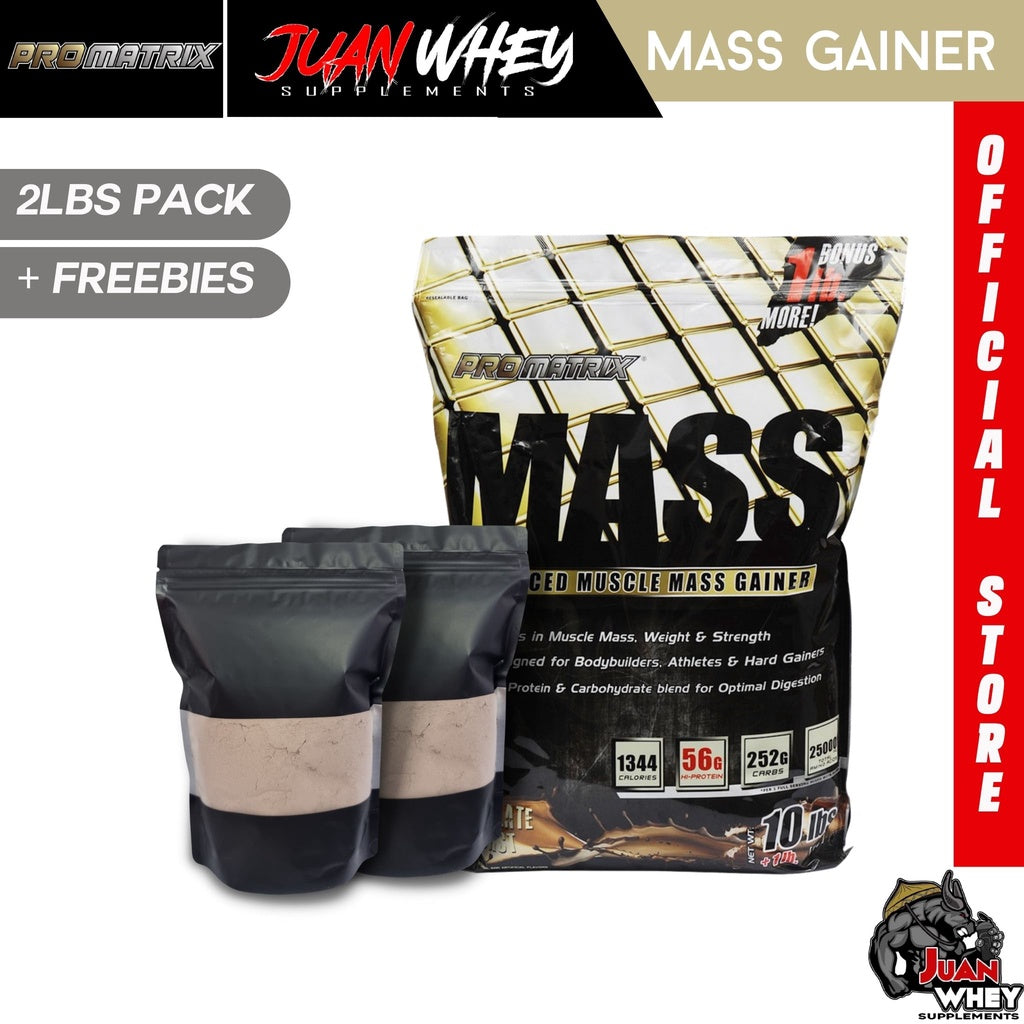 PROMATRIX MASS GAINER - ADVANCE MUSCLE MASS GAINER 1LB or 2LBS with FREEBIES