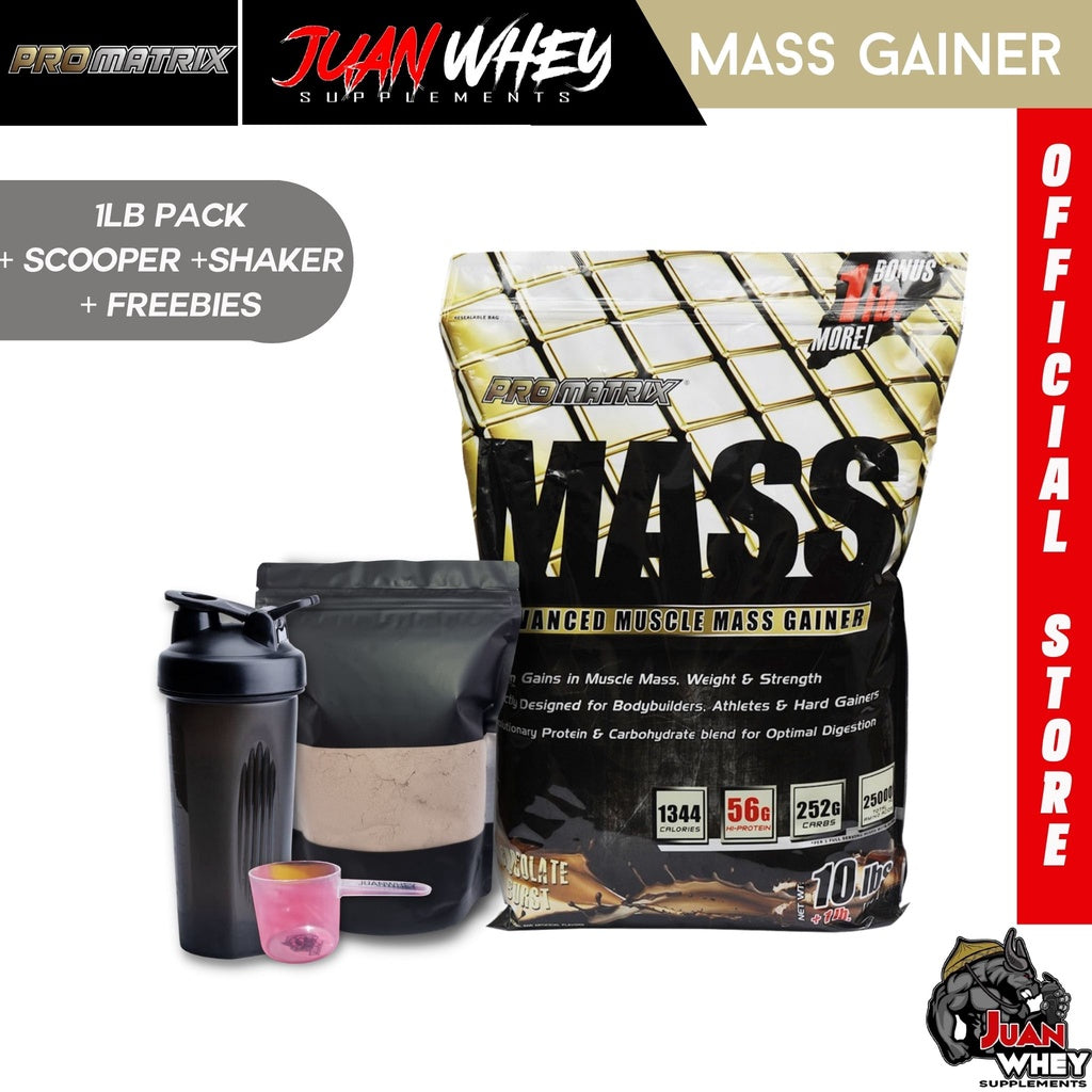 PROMATRIX MASS GAINER - ADVANCE MUSCLE MASS GAINER 1LB or 2LBS with FREEBIES