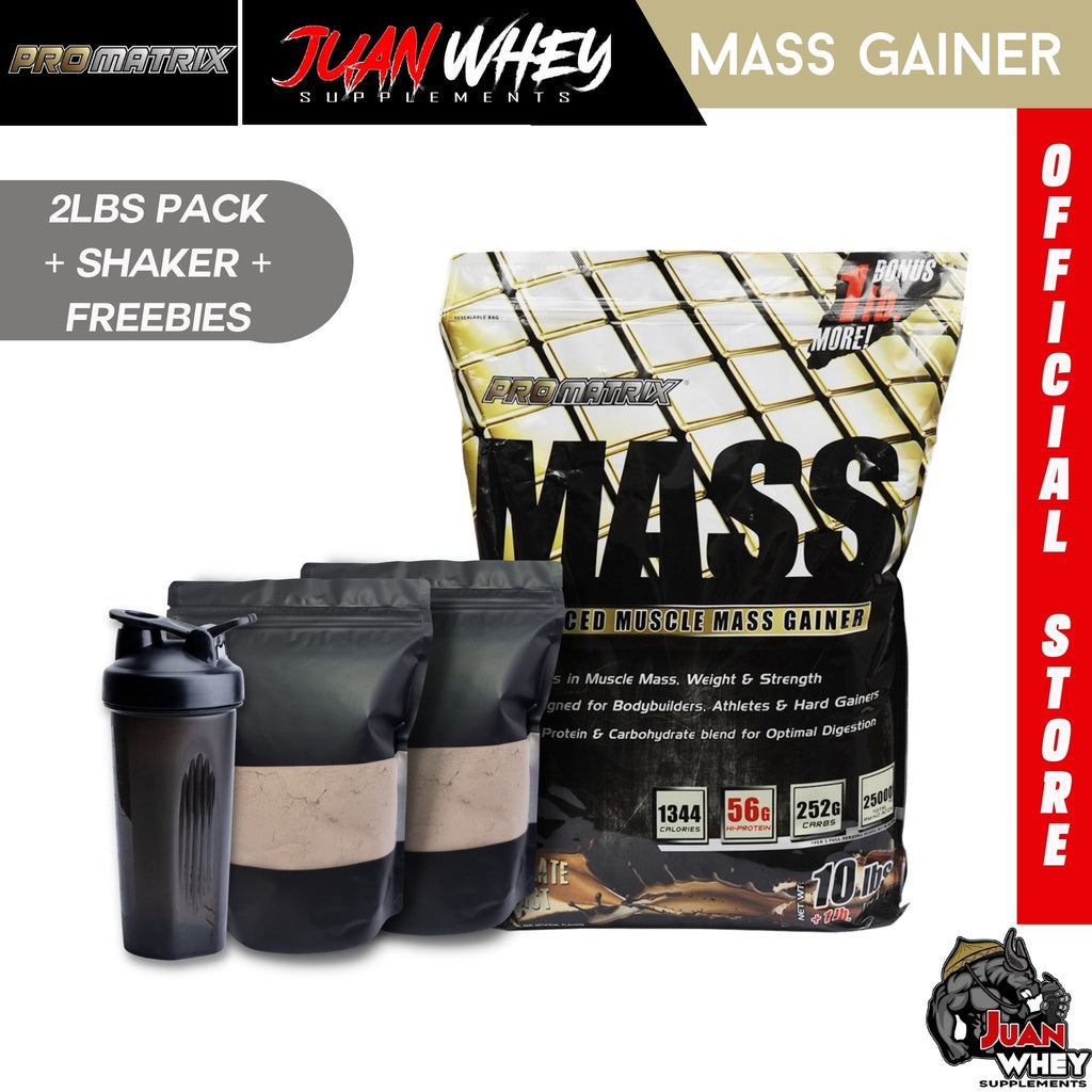 PROMATRIX MASS GAINER - ADVANCE MUSCLE MASS GAINER 1LB or 2LBS with FREEBIES