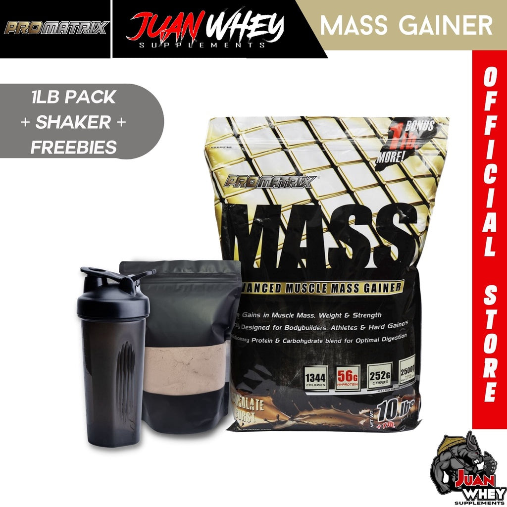 PROMATRIX MASS GAINER - ADVANCE MUSCLE MASS GAINER 1LB or 2LBS with FREEBIES