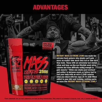 MUTANT MASS EXTREME (6LBS / 12LBS) FREE SANDO