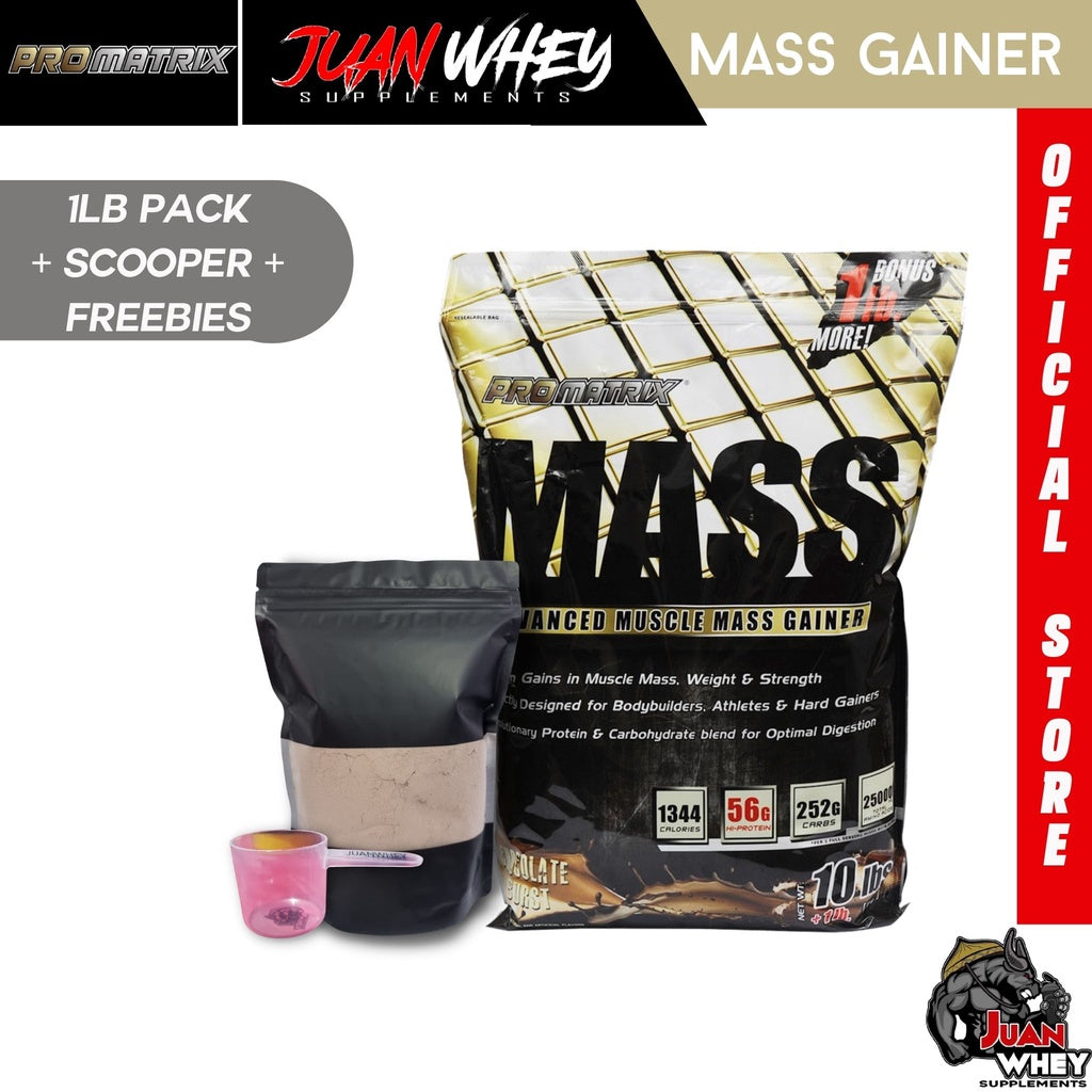 PROMATRIX MASS GAINER - ADVANCE MUSCLE MASS GAINER 1LB or 2LBS with FREEBIES