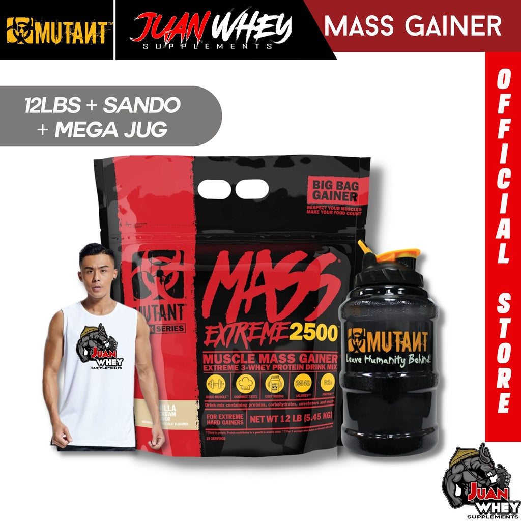 MUTANT MASS EXTREME (6LBS / 12LBS) FREE SANDO