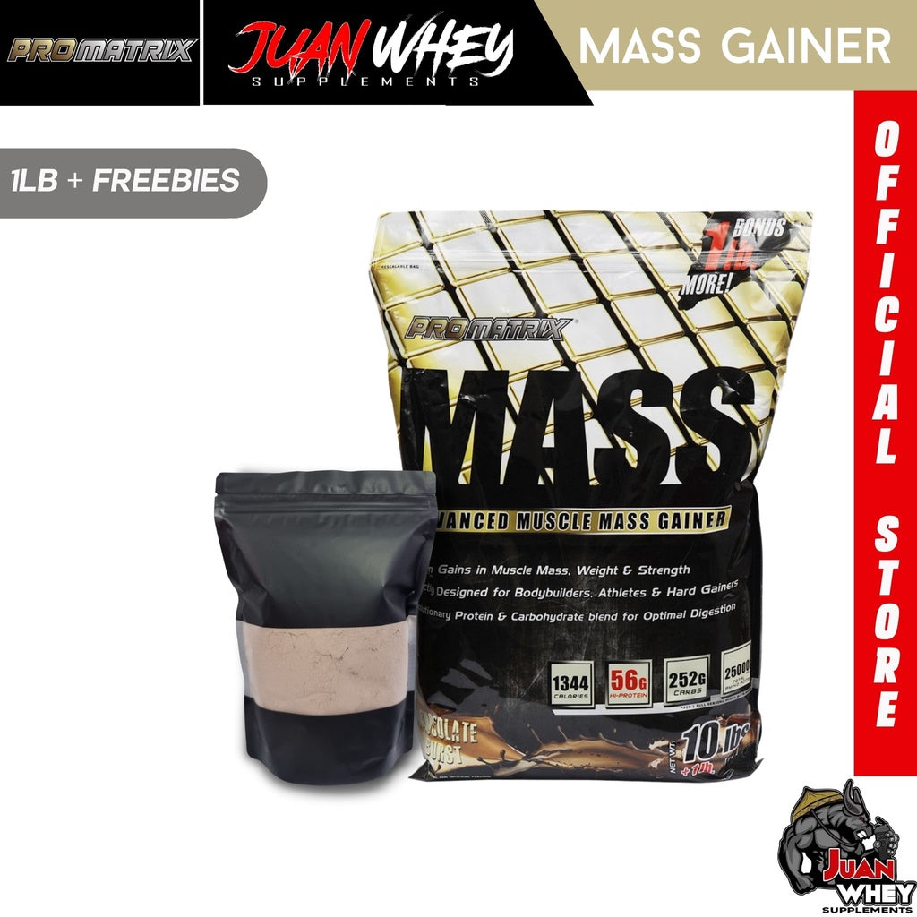 PROMATRIX MASS GAINER - ADVANCE MUSCLE MASS GAINER 1LB or 2LBS with FREEBIES