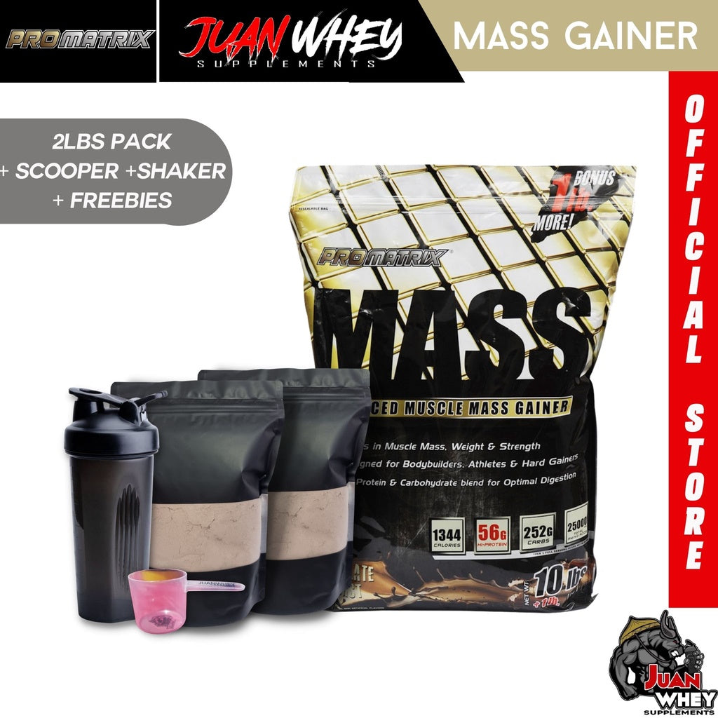 PROMATRIX MASS GAINER - ADVANCE MUSCLE MASS GAINER 1LB or 2LBS with FREEBIES
