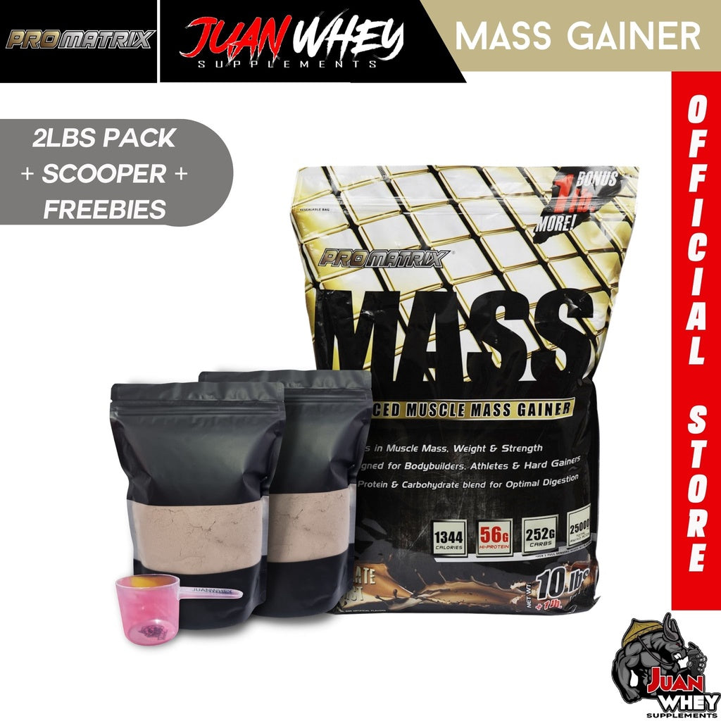 PROMATRIX MASS GAINER - ADVANCE MUSCLE MASS GAINER 1LB or 2LBS with FREEBIES