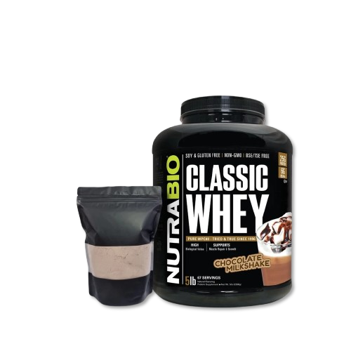 NUTRABIO CLASSIC WHEY 1LB OR 2LBS PACK + FREEBIES!